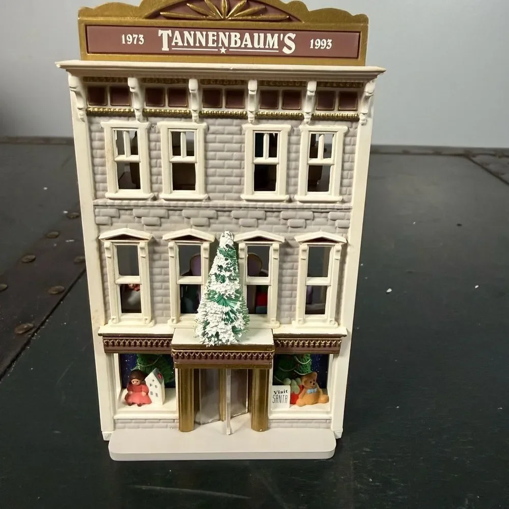 Hallmark Keepsake Ornament 1993 Tannenbaum's Dept. Store Anniv.  Edition Signed